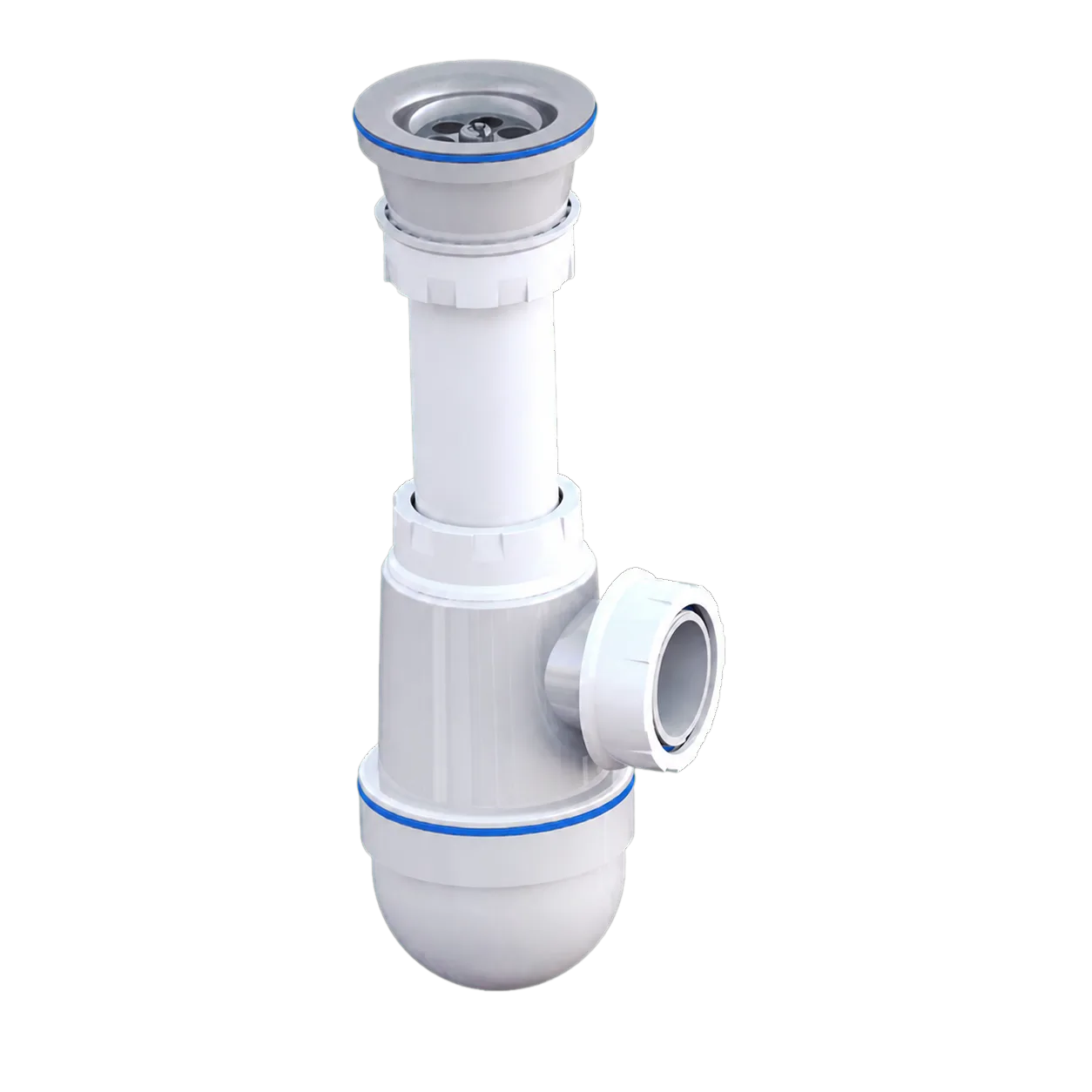 Taslı Sifon 70 mm Körüklü Çamaşır Makinesi Bağlantısı
